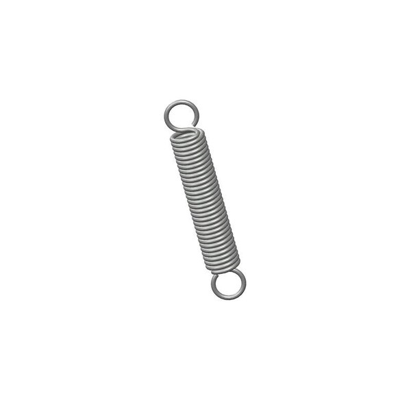 Approved Vendor Extension Spring, O= .500, L= 3.00, W= .067 - G909959918
