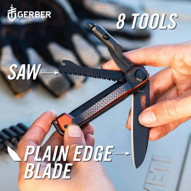 Gerber Armbar Trade 8-Piece Multi-Tool Onyx - 1064412