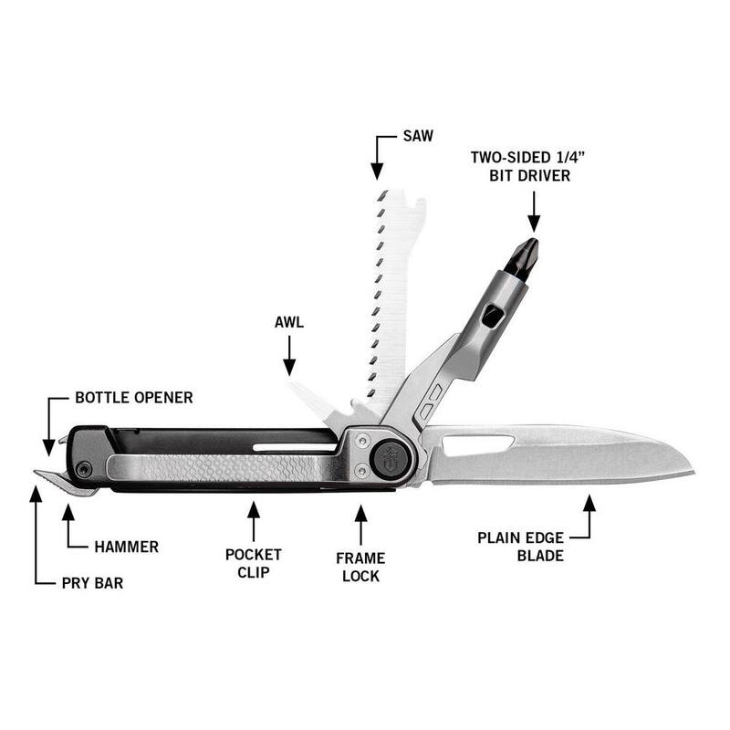 Gerber Armbar Trade 8-Piece Multi-Tool Onyx - 1064412