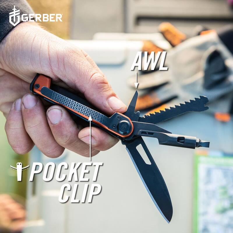 Gerber Armbar Trade 8-Piece Multi-Tool Onyx - 1064412