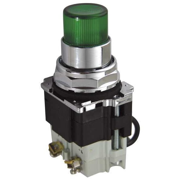 Indicador luminoso Eaton, Presión, 120VCA, Verde - 10250T297LGP2A
