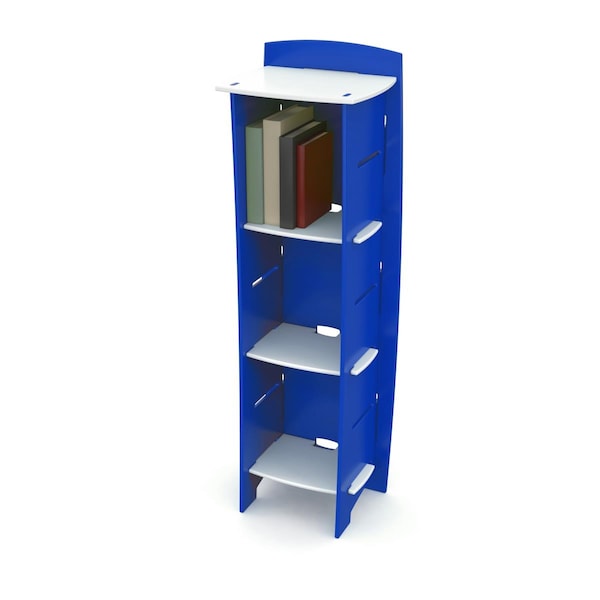 Legare Furniture Kids Bookcase Blue - LEGE-BCBC-103