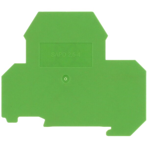 Conta-Clip SAPD 2.5-4, End plate, green - 17292.1