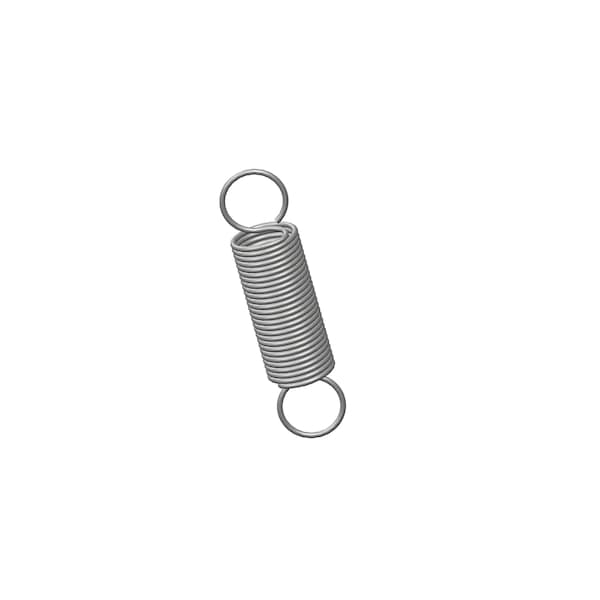 Approved Vendor Extension Spring, O= .250, L= 1.03, W= .021 - G709974180