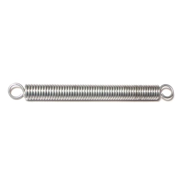 Midwest Fastener 1/2" x .081" x 5-7/16" Steel Extension Springs 6PK - 18616