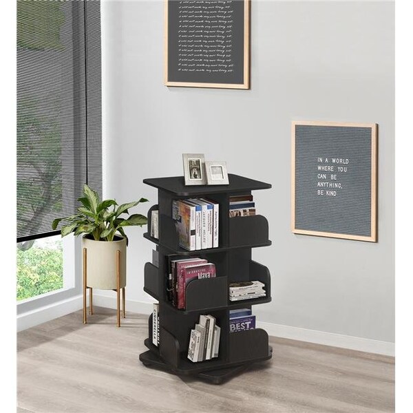 Kings Furniture Kings Furniture BK005-BL Angelica Revolving Bookcase - BK005-BL