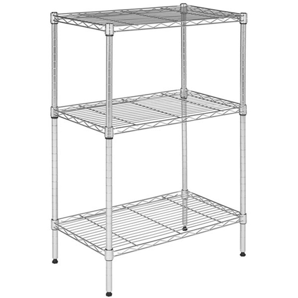 Safavieh Sierra Mini 3 Tier Shelve, Chrome Plating - HAC2000B