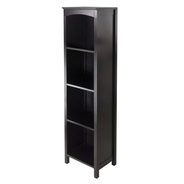 Doba-Bnt Terrace Storage Shelf 5-Tier in Espresso Finish - SA143766