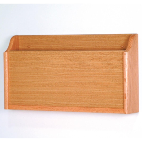 Wooden Mallet X-Ray Wall Pocket - Black, Mahogany & Light Oak - XR-1BH