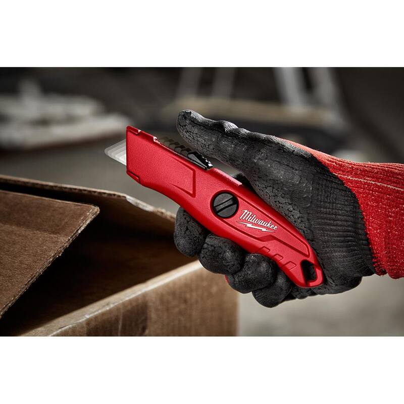 Milwaukee Drywall Utility Knife Blades with Dispenser (50-Piece) - 48-22-1953