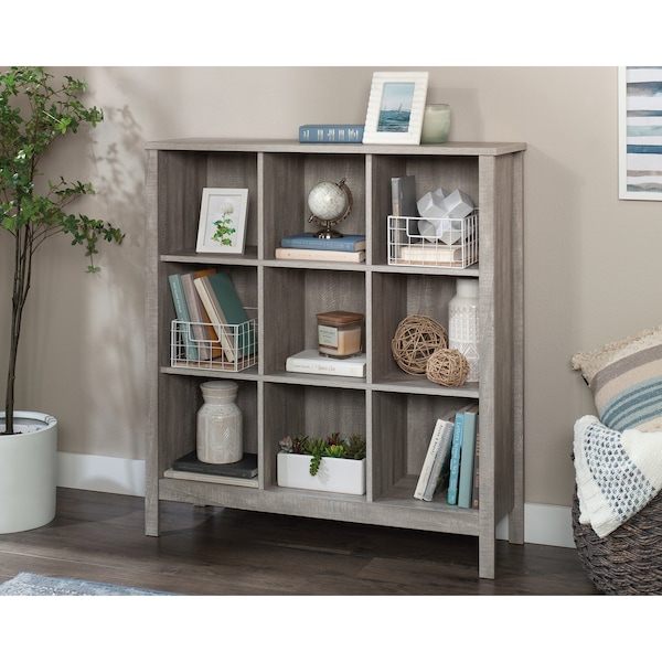 Sauder 9 Cube Storage Sm 3a , Cubbyhole storage holds books, framed photos, collectibles, and more - 433934