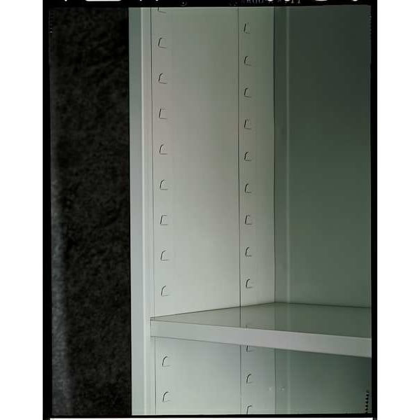 Tennsco 3-Shelf Bookcase, All Welded Steel 42"x36" Champagne/Putty - BC18-42 PUTTY