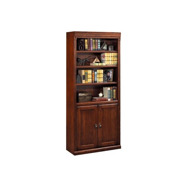 Martin Furniture Martin Furniture Huntington Club Office Library Bookcase - Vibrant Cherry - HCR3072-D