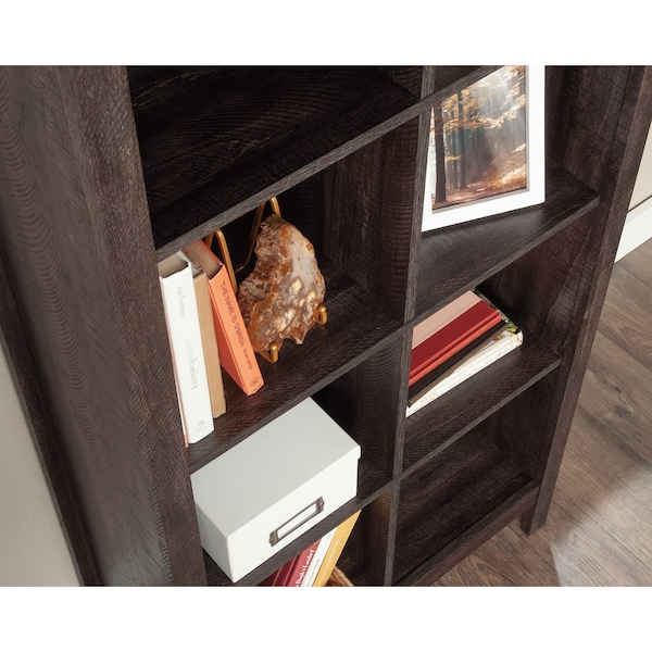 Sauder 9 Cube Storage Vert Bw 3a , Cubbyhole storage holds books, framed photos, collectibles, and more - 433980