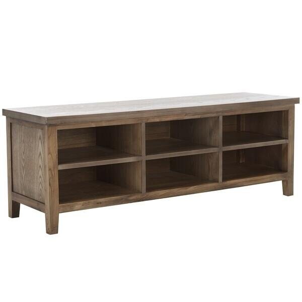 Safavieh Sadie Low Bookshelf, Oak - 18 x 15.7 x 51.2 in. - AMH6525C