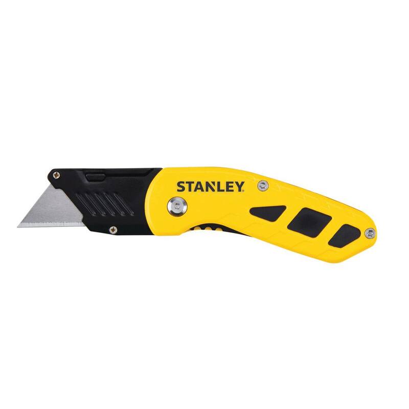 Stanley Compact Fixed Blade Folding Utility Knife and FATMAX 16 ft. Autolock Tape Measure - STHT10424W3316S