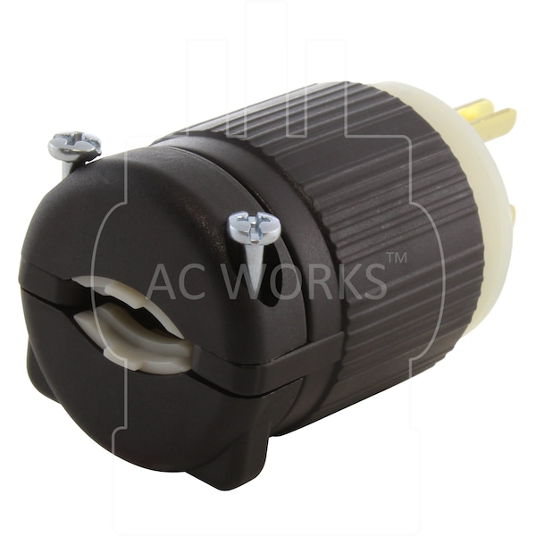 Ac Works NEMA 5-15P 15A 125V Medical/Hospital Grade Plug with UL, C-UL Approval - ASMD515P