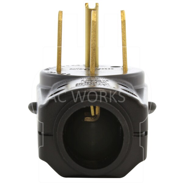 Ac Works RV/Range/Generator 50 Amp NEMA 14-50P DIY Assembly Plug - AS1450P