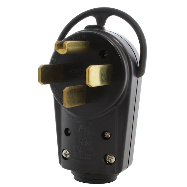 Ac Works RV/Range/Generator 50 Amp NEMA 14-50P DIY Assembly Plug - AS1450P