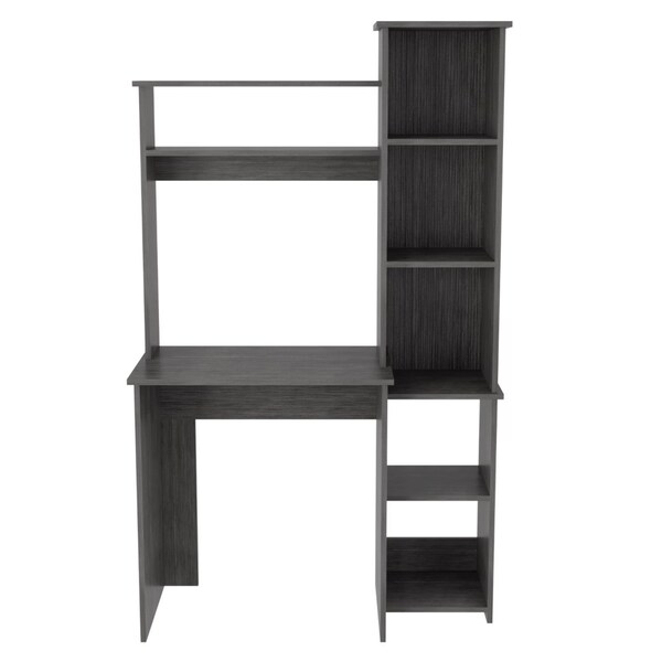 Tuhome 17.8 in. D X 63.9 in. H, 38.7 in. W X Laminate, Smokey Oak - ELV5202