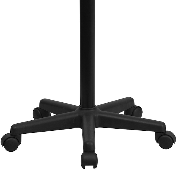 Flash Furniture Computer Desk Laptop Desk, Black, 13" D X 27-1/2" to 37-1/2" H, 25" W X Laminate, Black - NAN-JN-2792-GG