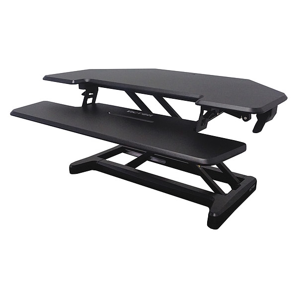 Victor Technology Standing Desk Converter, 28 in D X Yes H, 36 in W X Black - DCX650
