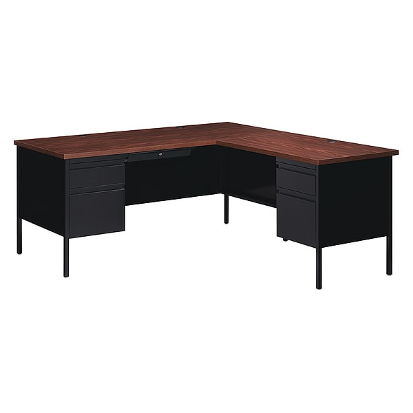 Hirsh L Shaped Desk L-Shape Desk, 72" D X 29-1/2" H, 66" W X - 20450