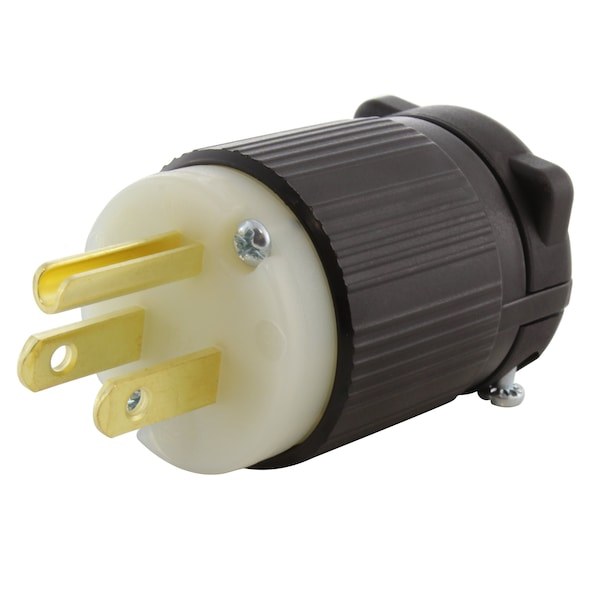 Ac Works NEMA 5-15P 15A 125V Straight-blade Plug with UL, C-UL Approval - AS515P