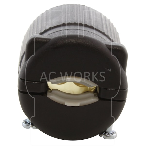 Ac Works NEMA 5-15P 15A 125V Straight-blade Plug with UL, C-UL Approval - AS515P
