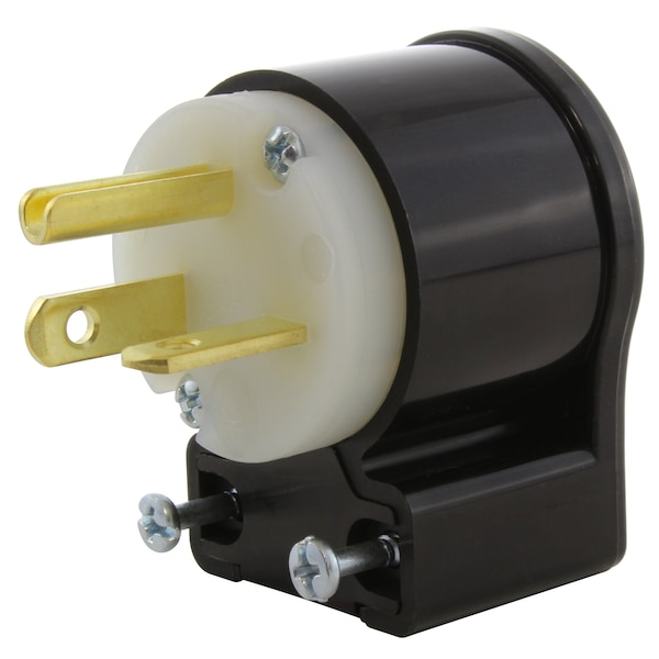Ac Works NEMA 6-20 20A 250V All Angles Plug with UL, C-UL Approval - ASE620P
