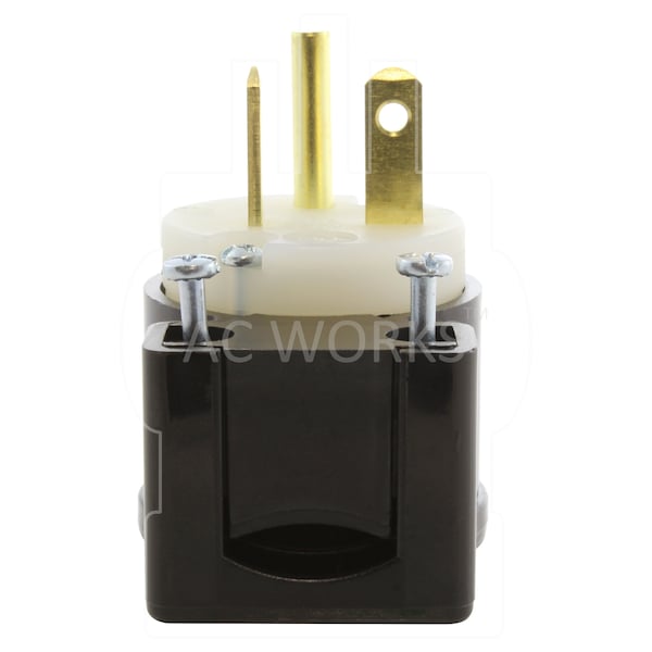 Ac Works NEMA 6-20 20A 250V All Angles Plug with UL, C-UL Approval - ASE620P
