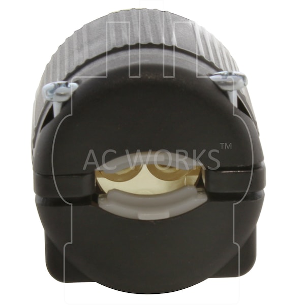 Ac Works NEMA 6-15P 15A 250V Straight-blade Plug with UL, C-UL Approval - AS615P