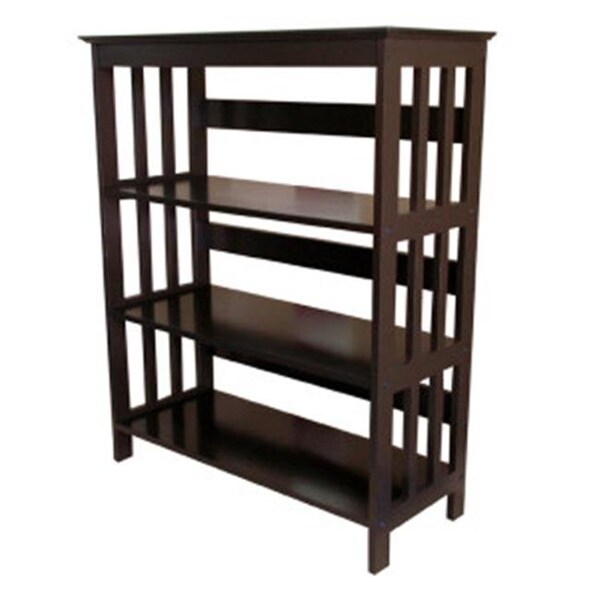 Ore Furniture Ore Furniture R5416 ES 36 in. 3-Tier Bookcase - Espresso - R5416 ES