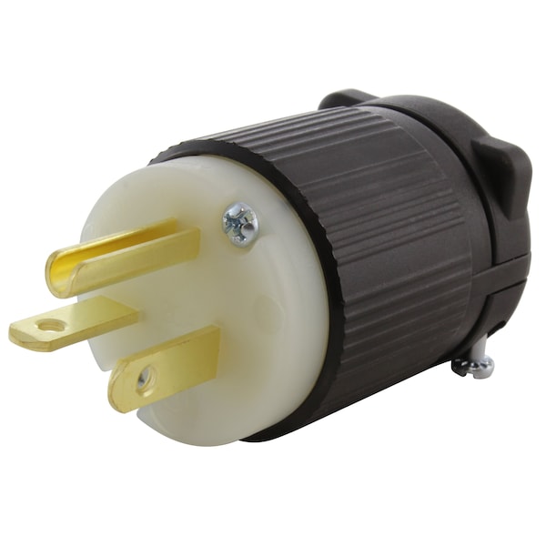 Ac Works NEMA 5-20P 20A 125V Straight-blade Plug with UL, C-UL Approval - AS520P