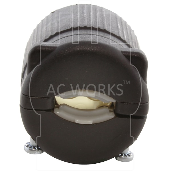 Ac Works NEMA 5-20P 20A 125V Straight-blade Plug with UL, C-UL Approval - AS520P