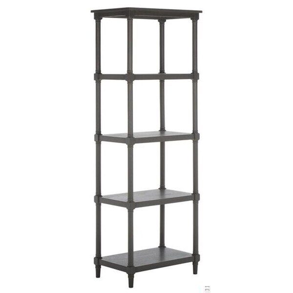 Safavieh Odessa Bookcase Shelves- Grey - 66.75 x 15.75 x 23.5 in. - AMH5721A