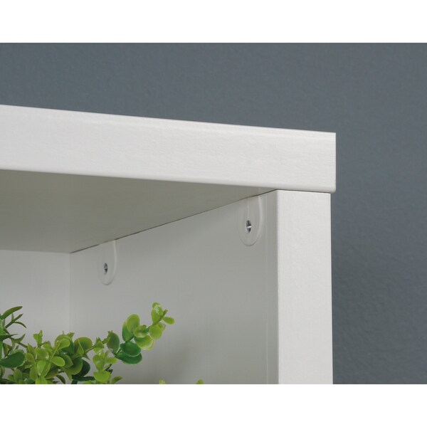 Sauder 5-Shelf Bookcase Glw , Strong and lightweight 1 1/4 in. panel construction for durability - 427260