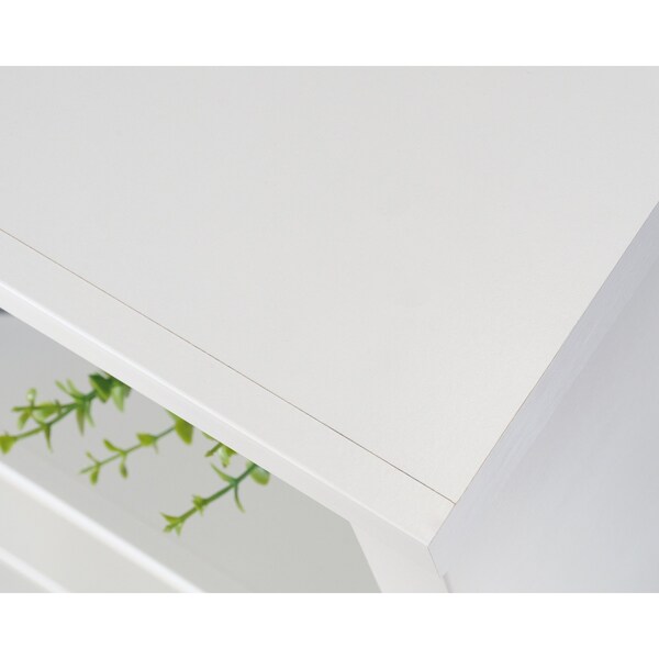 Sauder 5-Shelf Bookcase Glw , Strong and lightweight 1 1/4 in. panel construction for durability - 427260