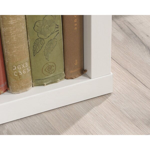 Sauder 5-Shelf Bookcase Glw , Strong and lightweight 1 1/4 in. panel construction for durability - 427260
