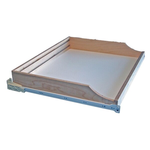 Rollingshelves Cut-To-Fit 22 in. Deep Pullout Shelf - RS.DIY22.PF