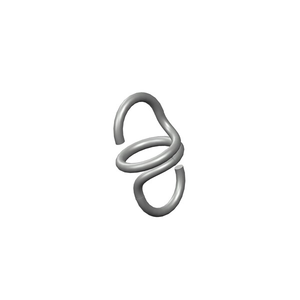 Approved Vendor Extension Spring, O= .750, L= 1.50, W= .1055 R - G109965894
