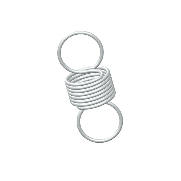 Approved Vendor Extension Spring, O=1.000, L= 2.50, W= .075 - G009960784