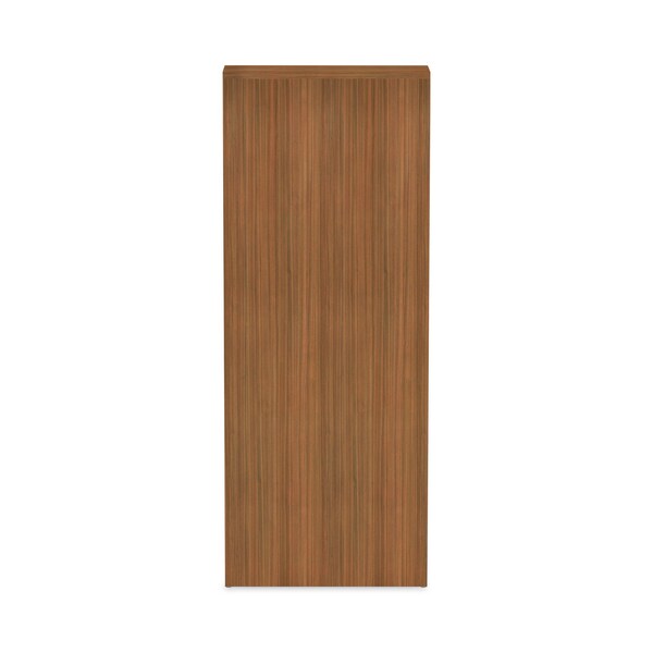 Alera Alera Valencia Bookcase, 6-Shelf, 31 3/4w x 14d x 80 3/8h, Mod Walnut - ALEVA638232WA