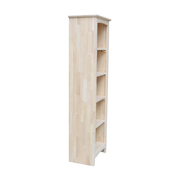 International Concepts Shaker Bookcase, 60" H, Unfinished - SH-18260A