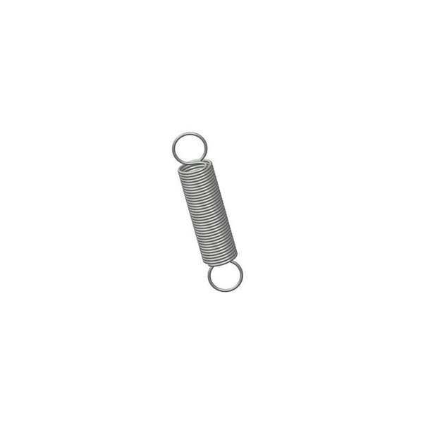 Approved Vendor Extension Spring, O=1.125, L= 6.00, W= .105 - G809970105