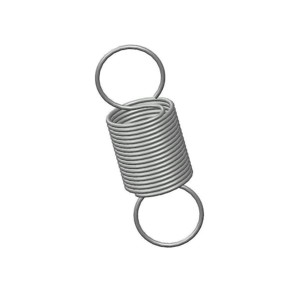 Approved Vendor Extension Spring, O= .125, L= .38, W= .008 - G909974515