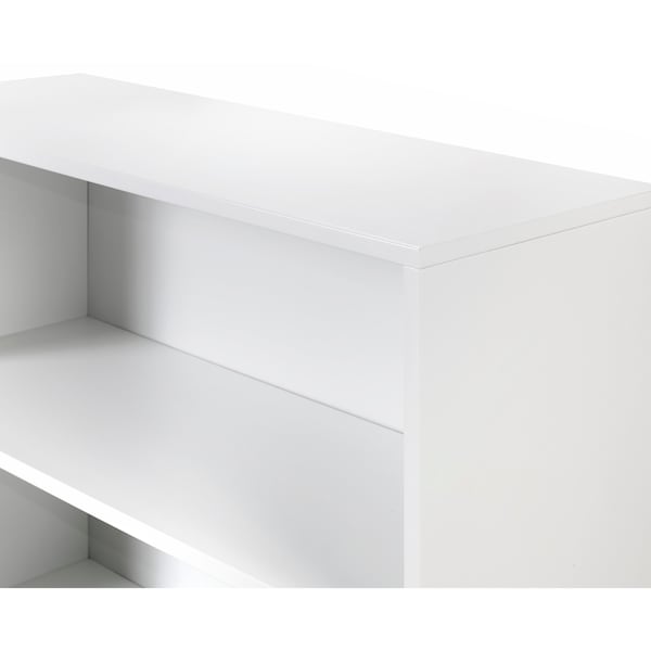 Alaterre Furniture MOD 48"H Tall 3-Shelf Bookcase - AJMD0520WH