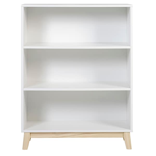 Alaterre Furniture MOD 48"H Tall 3-Shelf Bookcase - AJMD0520WH
