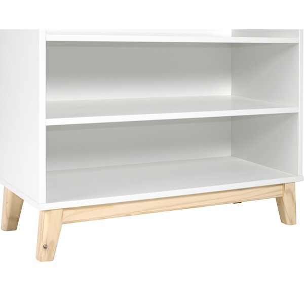 Alaterre Furniture MOD 34"H Under Window 3-Shelf Bookcase - AJMD0420WH
