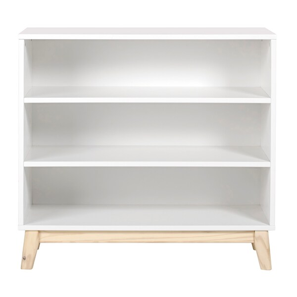 Alaterre Furniture MOD 34"H Under Window 3-Shelf Bookcase - AJMD0420WH